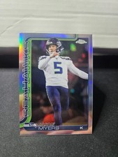 2025 Topps Chrome Football - Jason Myers #280 Refractor