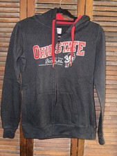 Ohio State Varsity Authentic Apparel Women's Small S Hooded Sweatshirt Zip Up