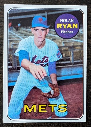 New Listing1969 Topps Nolan Ryan #533 (2d Year Card) - NY Mets (wrinkles)