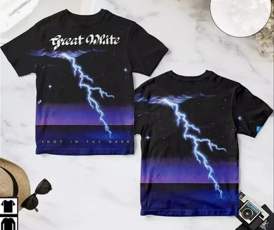 Shot In The Dark - Great White S-5XL All Over Print 3D Shirt Unisex Tee TT839