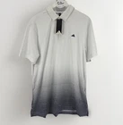 Adidas Go-To Rise Print Polo Shirt Men's Golf Size Large White/32799
