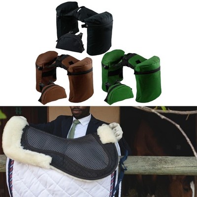 Satteltasche für Pferde, Horntasche, Horntasche, Knauftasche, Kombi, leicht,