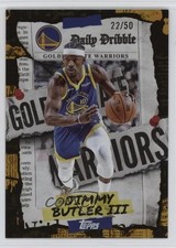2025-26 Topps The Daily Dribble Gold Rainbow 22/50 Jimmy Butler III #DD-19 1o1l