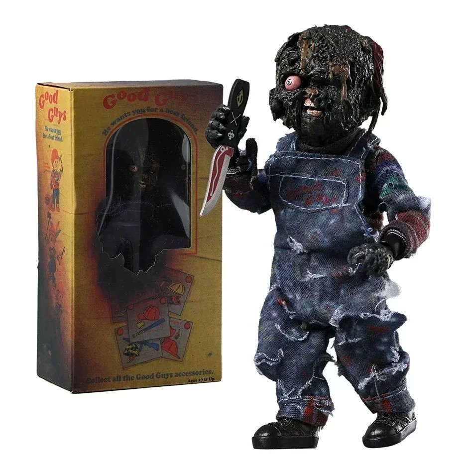 CHUCKY フィギュア NECA Child's Play Charred Chucky Scream Factory Limited Edition