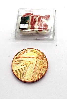 DINKY DELIGHTS Puppenhaus Miniaturen - Lammkoteletts in Kunststoffschale - (DD140) P+P kombiniert