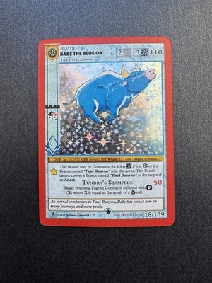 Babe the Blue OX Holo Cryptid Nation CN2 - MetaZoo CCG