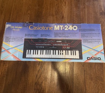 CASIO 22種類の音色シンセサイザー/ MT-30 Casio Tone Vintage Casio Tone MT-240 Keyboard Midi Synthesizer 210 Sound Tone