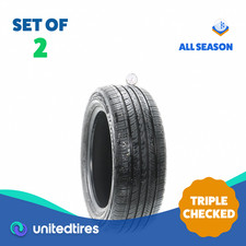 Set Of 2 Used 20555r16 Nexen N5000 Plus 91h - 7.532 Set Of 2 Used 20555r16 Nexen N5000 Plus 91h - 7.532