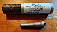 WELDON DB-14 90° Countersink Deburring Tool 5/32-13/32" Cutting Dia. HSS