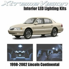 XtremeVision Interior LED for Lincoln Continental 1998-2002 (10 PCS) Cool White
