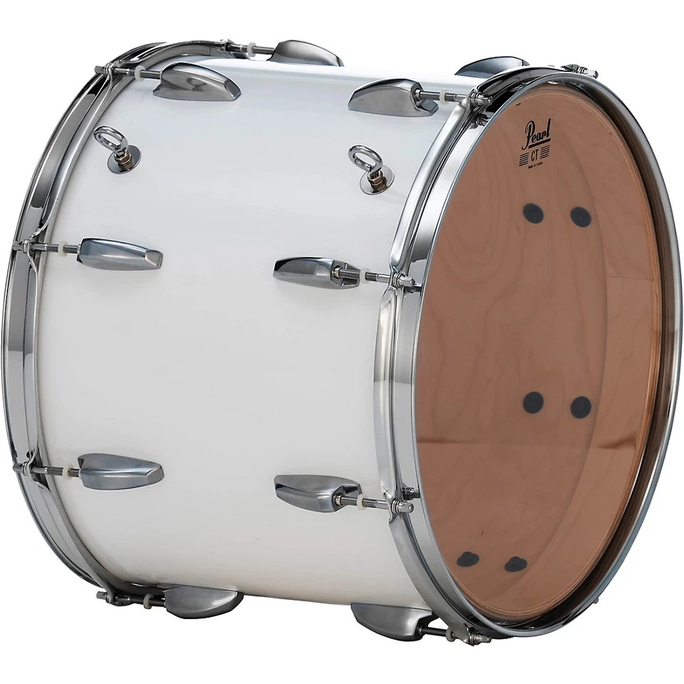 Pearl Finalist Traditional 15" Tenor Drum 15 x 12 in. Pure White Refurbished - Image 3 of 4