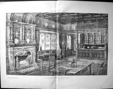 Old Dining Room Design Armstrong Stenhouse Architecture 1890 BuilderVictorian