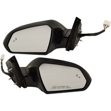 Espejos retrovisores para Hyundai Sonata 2015-2017 diestro y diestro eléctricos térmicos pintables