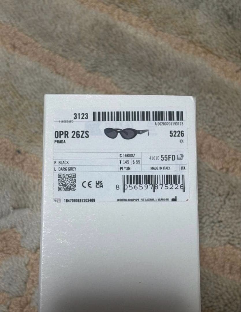 Prada Black Cat Eye Sunglasses, Style, Used, Case & Box Included thumbnail 7