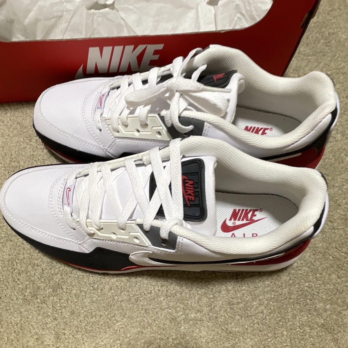 Nike Air Max LTD White Red Black for Sale | Authenticity