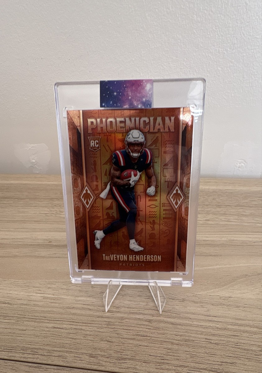 2025 Panini Phoenix - Phoenician TreVeyon Henderson #18 (RC) Case