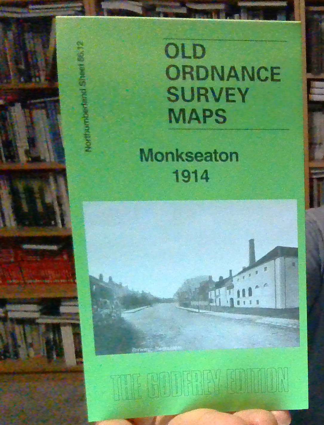 MAP OF Monkseaton 1914 Northumberland Sheet 86.12 by Anthea Lang