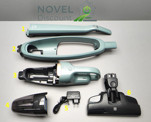 ELECTROLUX WellQ6 Stabstaubsauger Ersatzteile  WQ61-40OG AEG Clean 5000