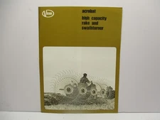 Vicon Acrobat Rake and Swathturner  Hay Straw Farm Tractor Catalog Service Parts