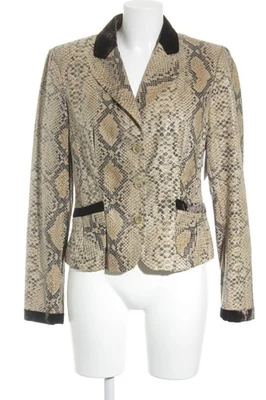 EVER & EVER Blazer court Dames Blazer T EU 36 crème-beige-brun foncé - Photo 1/4