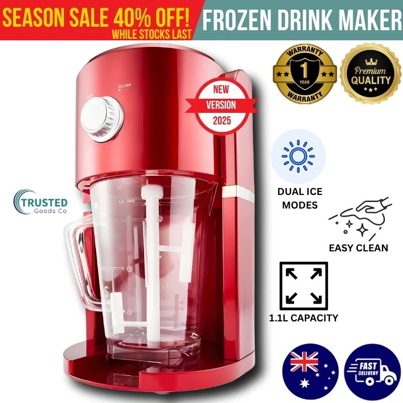 Frozen Drink Maker Slushie Machine Ice Crusher Snow Cone Frozen Cocktail Maker