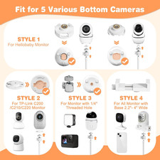 Baby Monitor Floor Stand 16" 67" Adjustable Height Holder Mount Hellobaby Vtech