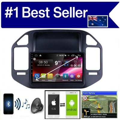 MITSUBISHI PAJERO NM NP 2000-06 GPS CARPLAY ANDROID AUTO CAMERA ODB DAB TPMS DVR