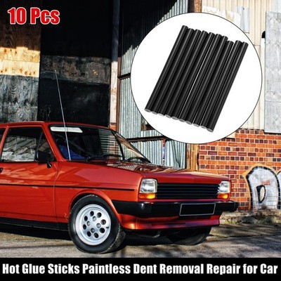 10pcs 7 x 100mm EVA Paintless Dent Repair Hot Melt Glue Sticks Black Universal