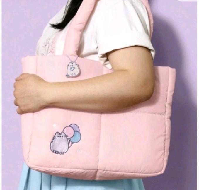 QUILTED TOTE BAG - Pusheen Box 15th Anniversary Exclusive (NEW