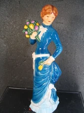 Goebel GARDEN FANCIER Woman Tulips Tmk 6 1979-1990