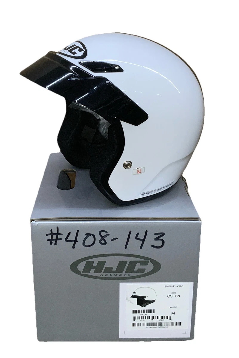 hjc cs-r2 solid motorcycle helmets white 2x-large F71 Full Face Helmet with HJ-38 Pin-lock Shield, DOT Approved (White, XX-Large) : Automotive way pivot ratchet system minimizes air drag and noise while improving sealing against the elements HJC CS-R2 Liner Helmet Accessories