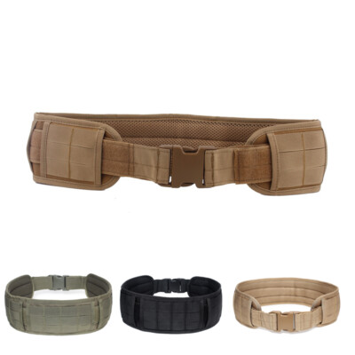 Tactical Belt MOLLE Girdle 1000D Nylon Mens Padded Waist Belt