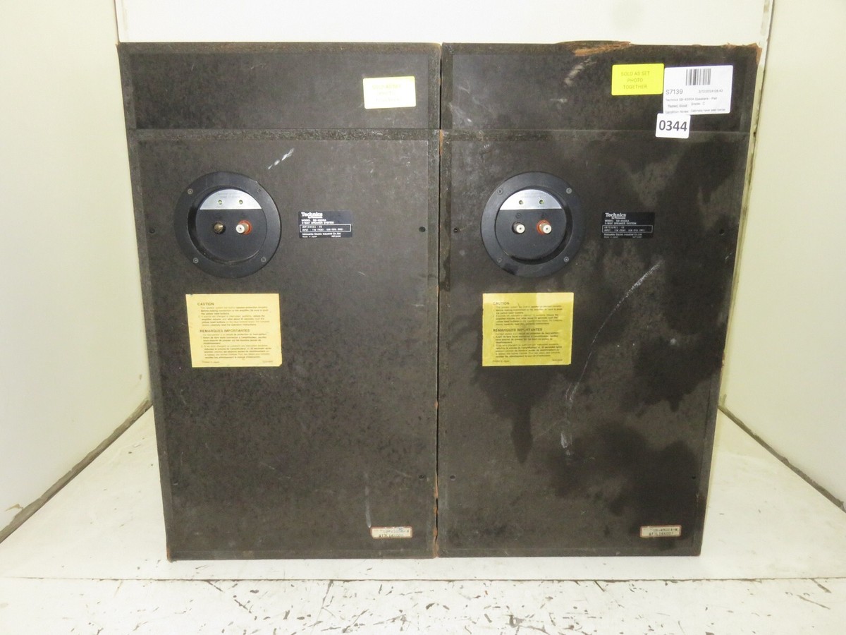 Technics SB-4500A Stereo Floor Speaker Pair | eBay