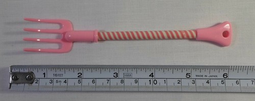ZOOZOO STATIONERY VTG 1985 HAND TOOL PINK RAKE BALL PEN TAIWAN DOESN'T WRITE - Picture 2 of 8
