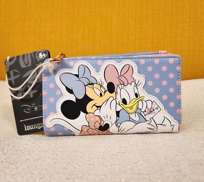 Loungefly Disney Minnie Mouse and Daisy Pastel Color Block Dots