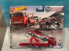 Hot Wheels FORD Comet Racing Team C-800 1965 Mercury Comet Cyclone Transport