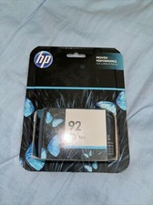 Genuine HP 92 Black Printer Ink Cartridge C9362WN Sealed Exp JUNE 2015