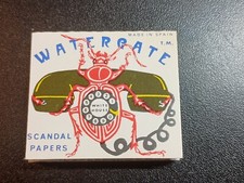 1973 Scandal Rolling Papers President Richard Nixon Watergate Ehrlichman