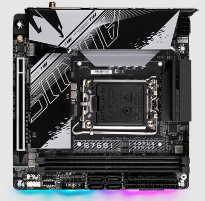 For GIGABYTE B760I AORUS PRO DDR4 Motherboard LGA 1700 Intel B760 Mini-ITX