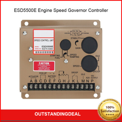 Electronic Engine Speed Controller Governor ESD5500E Generator Genset Parts os12