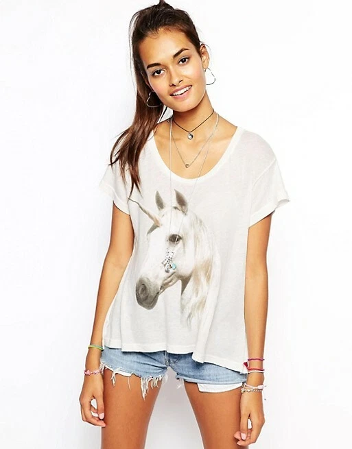 Wildfox unicorn sweatshirt top
