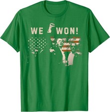 Trump We Won Wins Inauguration President 2025 Unisex T-Shirt