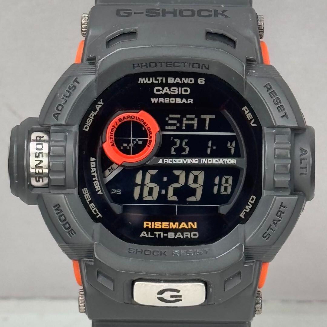 CASIO G-SHOCK GW-9200GYJ Riseman Tough Solar Altimeter