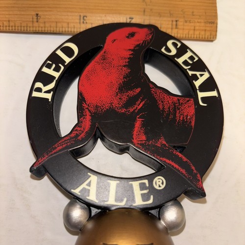North Coast Brewing Co. Red Seal Ale 11.5" Beer Tap Handle - Picture 5 of 15