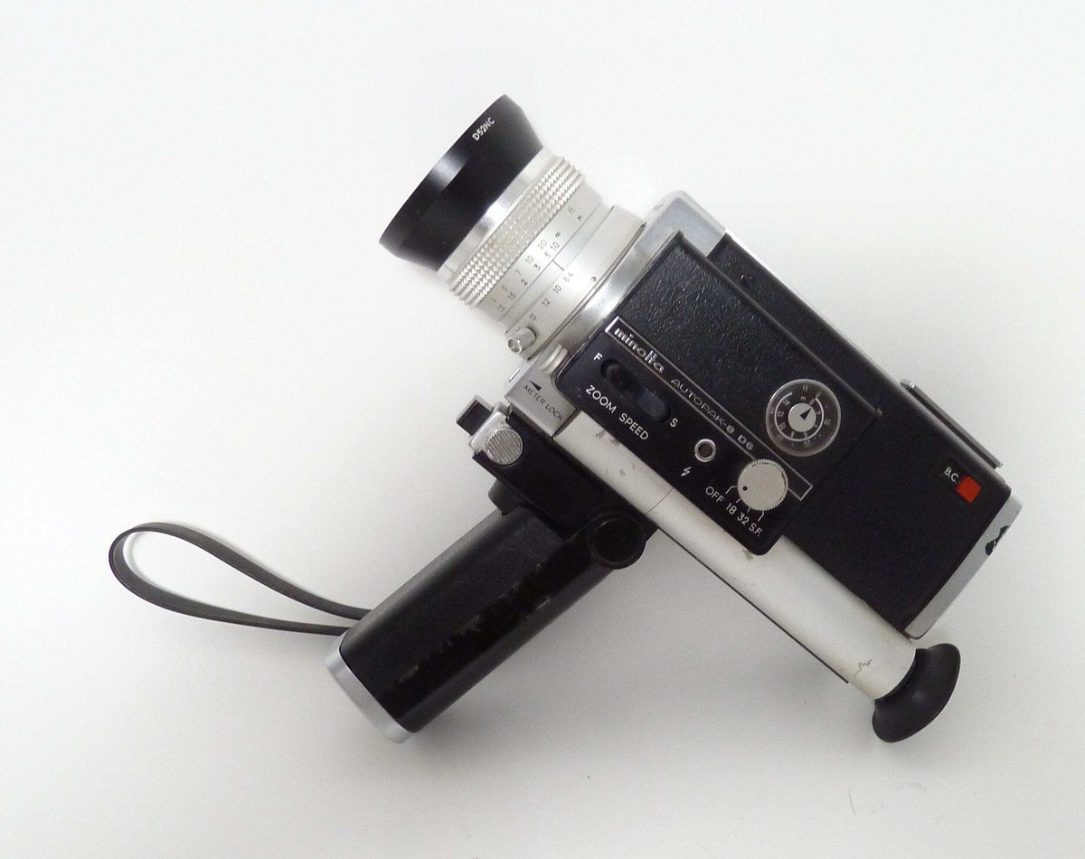 スーパー8 8ミリカメラ Minolta Autopak-8 D6　動作品 Minolta Autopak-8 D6 Super 8 Movie Camera As-Is | eBay