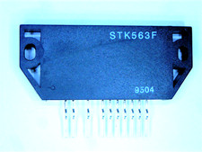 STK563F "Original" SANYO 10P SIP IC 1 pc