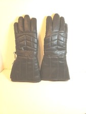 Motorcycle Leather Small Winter Gloves Leather Thinsulate Thermal Insulation