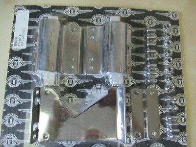 ROADKROME WINDSHIELD MOUNT KIT - CHROME HARD FIXED - VULCAN 750 VN750 1986-2006