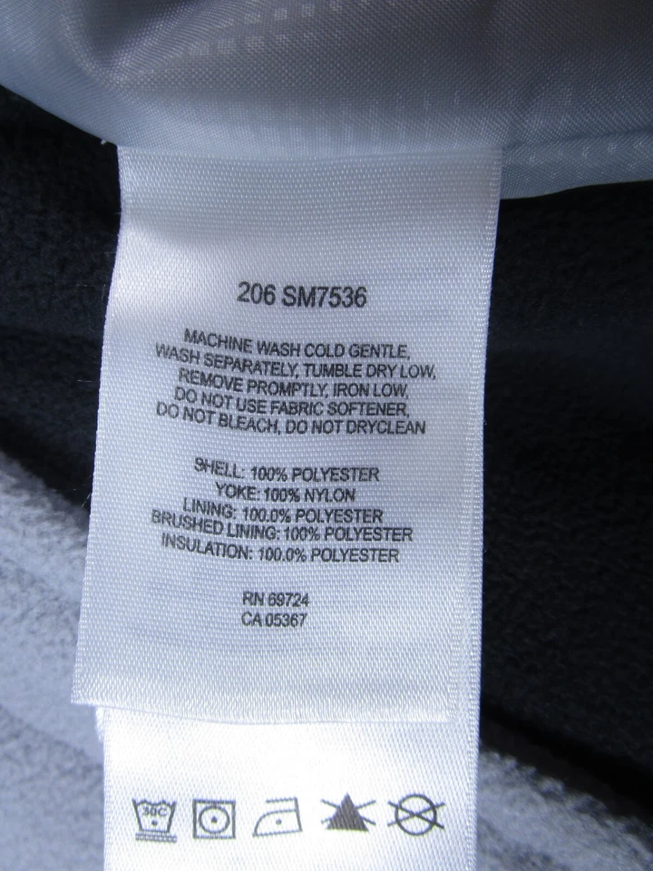 Columbia Chaqueta de Nieve Para Hombres Grande Intercambio 3 en 1 Blanco/Gris Bloque de Color Esquí Foto 4 de 4