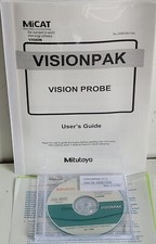 Mitutoyo Visonpak V7.0 Software CD for Vision Probe 02NBA621